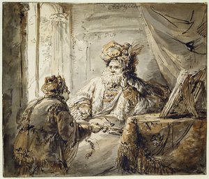 Un prince oriental à qui l